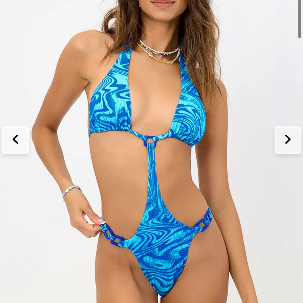 April Monokini One Piece Swimsuit